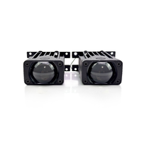 Feux de croisement Star Z01, grille de 1,5 pouce, 12V 25W 2000 Lm 6000K, remplacement universel, garantie 1 an, H1/H4