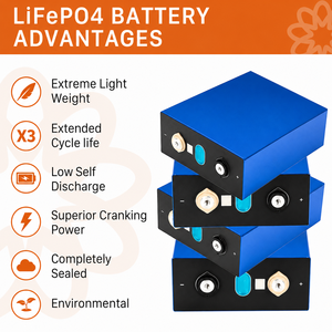 Cellules de batterie LiFePO4 3,2 V 302 Ah en stock UE – Batteries au phosphate de fer et de lithium LF230 pour chariots de golf, camping-cars et bateaux 12 V 24 V - Product Image 4