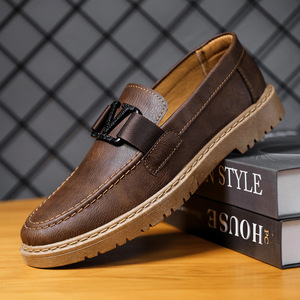 most comfortable mens brown dress shoes World's Most Comfortable Chestnut Brown Dress Shoe main image 0