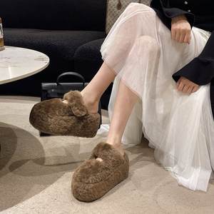 Chaussons mi-chaussons pour femmes, respirants, antidérapants, à semelle épaisse, avec bandeau, chaussures décontractées, printemps automne 2025, nouveauté - Product Image 3