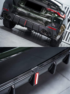 Nuevo Difusor Trasero de Escape de Fibra de Carbono G26 425i <span class=keywords><strong>430i</strong></span> <span class=keywords><strong>Gran</strong></span> Coupé con Lámpara para Serie 4 2023 (Tejido de Sarga 3k Atornillable) - Product Image 6