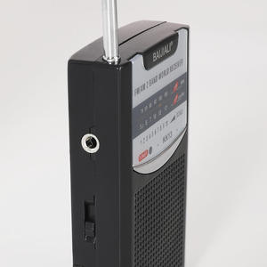 Factory FM AM Radio Portable Mini ABS Plastic Telescopic Antenna Built-in Battery 65g Lightweight Backup Travel Radio - Product Image 6