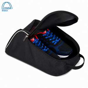 Sac de transport à fermeture éclair LUYADA Oxford pour hommes - Noir - Rangement pour chaussures - Product Image 3