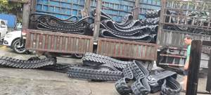 550x90x56 450x81x76 faixas de borracha com roda dentada komatsu <span class=keywords><strong>pc</strong></span> 50 faixa de borracha para escavadeiras - Product Image 3