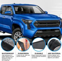 Patch décoratif pour calandre avant en plastique ABS compatible avec Toyota Tacoma 2024-2026