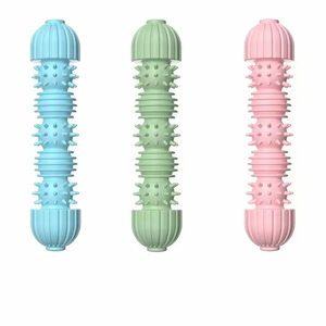 Jouet à mâcher pour chien en TPR, brosse à dents pour nettoyer les dents, bâton en forme de molaire, jouet à mâcher pour chien en caoutchouc écologique - Product Image 1