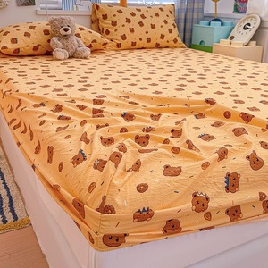 Hoshom Bán Buôn Tùy Chỉnh Cao Chủ Đề Đếm Kết Cấu Mềm Mại Bông Trang Bị Tấm Mùa Đông Giường Được Trang Bị Tấm Sản Xuất - Product Image 1