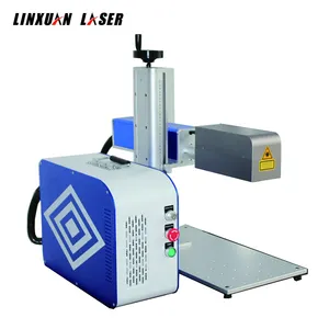 3d Dynamische Focus Mini Kleine Lasermarkeermachine Voor Plat/Gebogen/Hellend/Boog/Onregelmatig Oppervlak