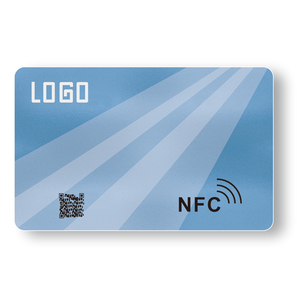 Cá nhân hoá Logo fm1108 <span class=keywords><strong>1K</strong></span> QR Thông Minh Kỹ thuật số NFC kinh doanh thẻ tên VIP lòng trung thành NFC thẻ tùy chỉnh 13.56MHz thẻ PVC - Product Image 2