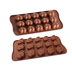 心形硅胶烘焙模具，适用于巧克力、糖果、饼干和蛋糕 - 安全包装套装 - Product Image 1