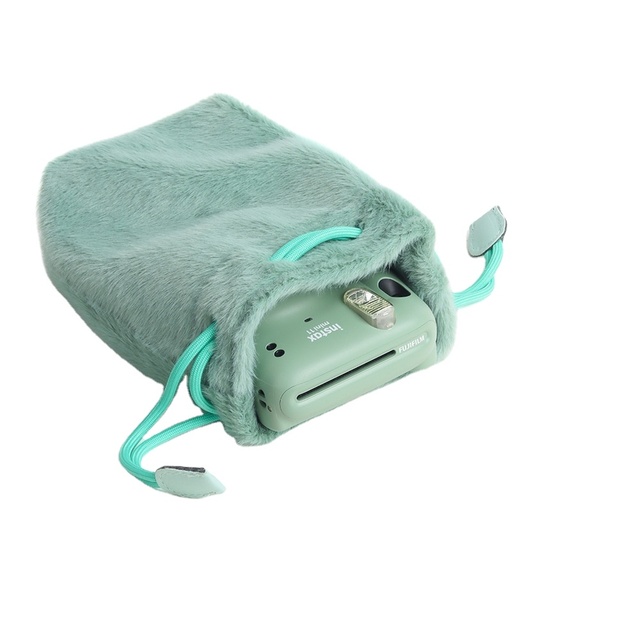 Pocket Micro Digital Camera Storage Bag Drawstring Soft Protective custom Fashion ccd/ instant camera/HPRT camera Pouch Case