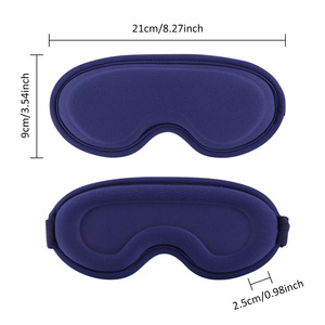 Masseur oculaire chauffant USB avec vibration et masque oculaire en soie à vapeur chaude réutilisable pour le sommeil - Product Image 4