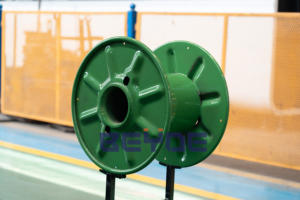 Bobina per Cavi in Acciaio PN630 a Doppio Strato Ondulato per Avvolgimento di Fili di Rame, Attrezzatura per Produzione di Cavi - Product Image 6