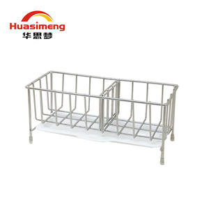 Égouttoir à vaisselle en acier inoxydable Huasimeng avec plateau, support réglable multifonctionnel pour savon et éponge pour comptoir de cuisine - Product Image 4