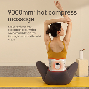 Ceinture de massage vibrante pour entraîneur de taille du corps, masseur de ventre électrique intelligent avec fonction chauffante pour la perte de poids et la combustion des graisses - Product Image 3