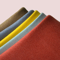 Soft Best 1.2mm Tissu en daim microfibre non tissé Cuir synthétique pour dessus et doublure de chaussures