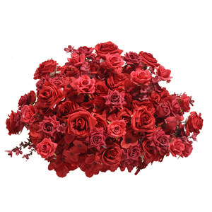 <b>Artificial</b> New Hydrangea Rose Ball Exhibition Window Floral <b>Bouquet</b> Arrangement Wedding Table Stage Decoration Simulated Flower - Product Image 5