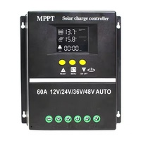 Contrôleur de charge solaire MPPT 100A 12V24V36V48V à commutation automatique, adaptation efficace aux systèmes de panneaux photovoltaïques