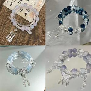 चीनी शैली की तितली प्राकृतिक पत्थर की एक ही शैली की महिलाओं की छाप हल्की लक्जरी आला उच्च अंत स्वभाव - Product Image 4