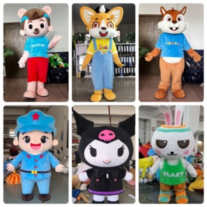 Costume de mascotte gonflable personnalisé Shengchi, promotion sur le thème des dessins animés : Dragon, Lion, Tigre, Ours en peluche, Singe, Panda, Aigle, <span class=keywords><strong>Chat</strong></span> - Vente en gros - Product Image 5