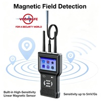 Détecteur anti-pistage multi-bandes Vodasafe 10 MHz-6 GHz, scanner RF avec interférence Wi-Fi et brouillage GPS pour la protection de la vie privée