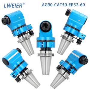 LWEIER Cabezal Angular AG90CAT50-ER32-60 de Venta Caliente para Centro de Mecanizado, Cabezal de Fresado Lateral, Fresado de Superficies, Taladrado y Roscado CAT/BT/ISO - Product Image 6