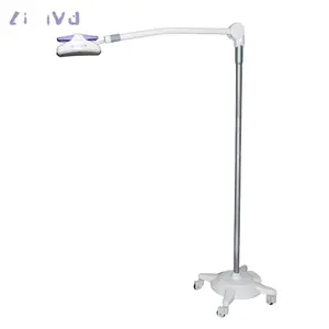 Portabel vertikal untuk tempat tidur ruang operasi rumah sakit lampu tanpa bayangan