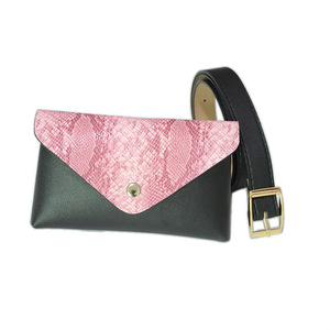 Riñonera de Diseño Moderno, Estilo Americano, de PU Versátil, Bolso Cruzado con Cremallera, Personalizable, Anti-Robo, en Forma de Barril - Product Image 3