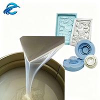 Caoutchouc de silicone liquide RTV-2 bicomposant polyvalent pour la fabrication de moules pour le plâtre, le ciment, la céramique et les sculptures artistiques