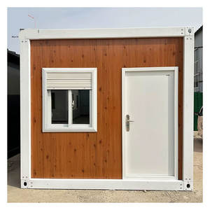 Casa Contenedor de Acero Prefabricada Modular Desmontable de Bajo Costo para Envío en Paquete Plano - Product Image 1