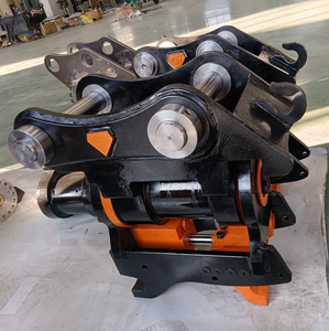 Attaches hydrauliques CE Twinlock pour machines de construction, attache rapide inclinable, rotation à 180 degrés pour excavatrices de 8 à 12 tonnes - Product Image 2