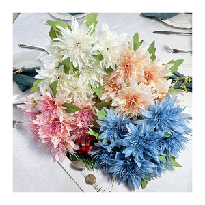 <span class=keywords><strong>Flor</strong></span> de Anémona Marina Artificial Natural de Alta Calidad PPS, Flores de Anémona Marina de Seda de 42 cm para Decoración del Hogar - Product Image 4