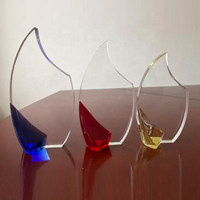 Fabricant Personnalisé Vente en Gros de Verre de Cristal de Luxe Prix d'Entreprise du Meilleur Souvenir de Cristal Trophée