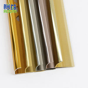 Проверенный поставщик, простая установка, водостойкая плитка 2,44 м, алюминиевая угловая отделка - Product Image 1