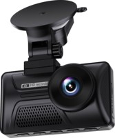 Caméra embarquée 4K+2K à double objectif avec écran GPS ADAS de 3 pouces, Wi-Fi 5 GHz, capteur G, enregistrement en boucle, enregistrement en time-lapse, DVR, vision nocturne