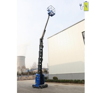 Aluminum Alloy Self Propelled Single <b>Mast</b> <b>Lift</b> Electric Telescopic <b>Lift</b> <b>Vertical</b> <b>Mast</b> Platform <b>Lift</b> for Sale - Product Image 4