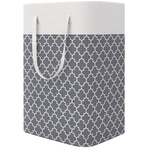Fast Dispatch 82L Custom Collapsible Laundry <strong>Hamper</strong> Large Capacity Foldable Laundry Basket Washing Bag With Handles - Product Image 5