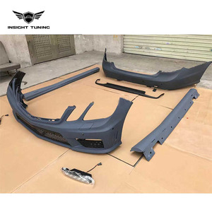 Kit de carrosserie de pare-chocs de voiture de lifting de conception E63 de haute qualité pour <span class=keywords><strong>Mercedes</strong></span> <span class=keywords><strong>Benz</strong></span> W212 E200 E300 Kit de carrosserie AMG de mise à niveau - Product Image 3
