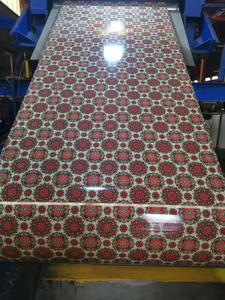 Bobina de Acero Galvanizado con Recubrimiento de Color Personalizado, Bobina <span class=keywords><strong>PPGI</strong></span> para Decoración, DX51D ASTM A36, Tira Galvanizada Prepintada de Colores - Product Image 4