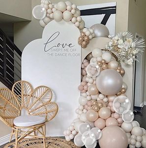 Palloncini Beige, Bianchi, <span class=keywords><strong>Oro</strong></span>, Metallizzati e Trasparenti da 12 Pollici per Ragazze, Matrimoni e Anniversari - Product Image 2