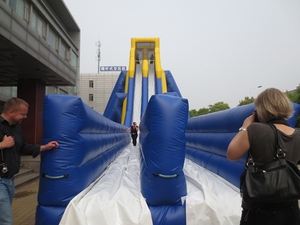 Più grande scivolo gonfiabile in PVC per adulti per l'estate divertimento all'aperto e sicuro da usare nelle scuole - Product Image 3