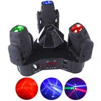 Projecteur LED mobile Marslite Disco DJ 3 têtes Sharpy 10W pour scène et discothèque