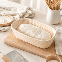 Panier de levage en rotin naturel fait main pour boulangerie au levain et programmes de vente au détail – Fabricant OEM