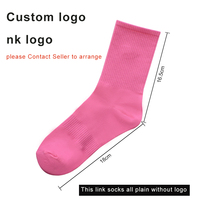Chaussettes de Sport en Coton Professionnelles de Haute Qualité pour Hommes, Logo Personnalisé, Hauteur Classique, Tricotées, Nouvelle Collection Automne