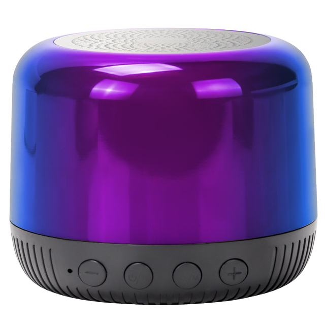 Wholesale New Trending Portable for 5.3 Speaker Colorful RGB LED Light AUX Input Plastic Wireless Music Player for Gift