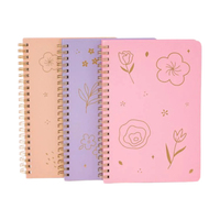 Vente en gros feuille d'or Logo personnalisé spirale Journal Agenda personnalisé imprimé lait Dot grille Journal papier carnet planificateur
