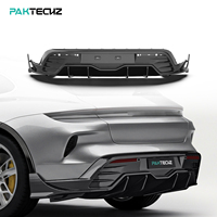 Kit carrosserie en fibre de carbone sèche préimprégnée Paktechz, diffuseur arrière pour Porsche Taycan Cross Turismo 2020 - 2026