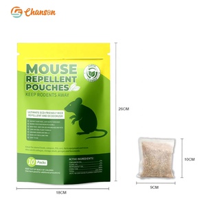 Sachets répulsifs naturels et écologiques pour rats et souris à base <span class=keywords><strong>de</strong></span> plantes avec huile <span class=keywords><strong>de</strong></span> menthe poivrée, longue durée (7-10 pièces) - Product Image 3