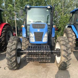 110HP 100HP Farm Used New a Holland T1104 Tractores 110HP 4wd a la venta Tractor agrícola con ruedas de China - Product Image 2