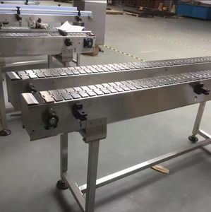 Zincir plaka konveyör gıda işleme hattı sürücü yüksek sıcaklığa dayanıklı içecek üretim düz üst zincir plaka konveyör - Product Image 3